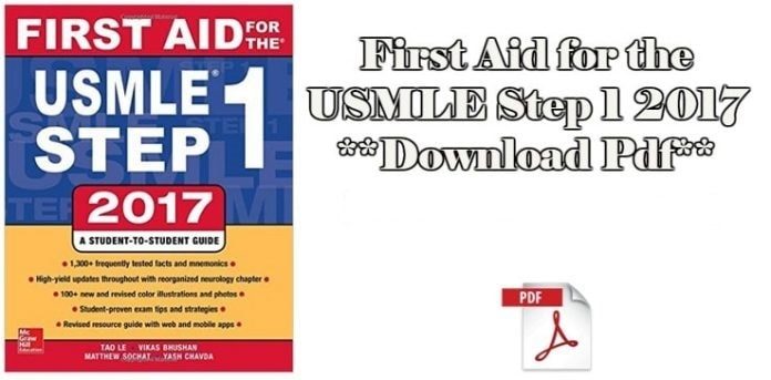 First Aid For The Usmle Step 1 2017 Pdf Free Download