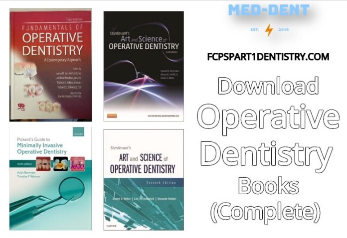 Download Operative Dentistry Books (Complete) PDF Free | MED-DENT